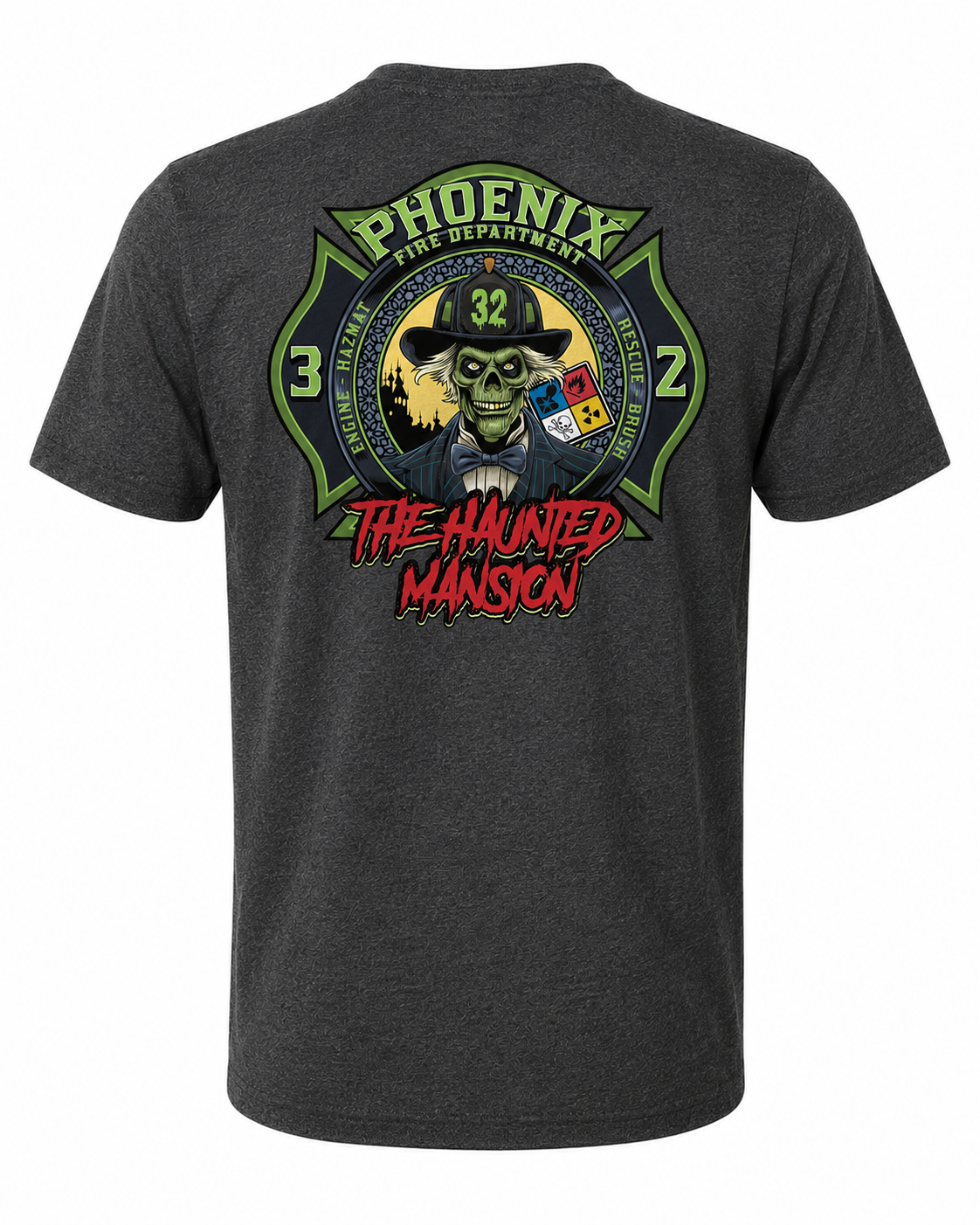 Phoenix Firehouse 32 “The Haunted Mansion” V1 Tee